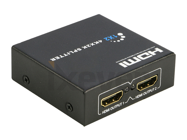 Powered HDMI Splitter Amplifier 1 in 2 out 4K x 2K Ultra HD and 3D Full HD