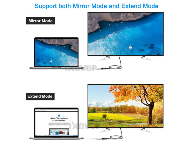 Mini DisplayPort to HDMI AV HDTV Adapter Male to Female for Apple MacBook, iMac Gold Plated 22cm Cable - Image 4