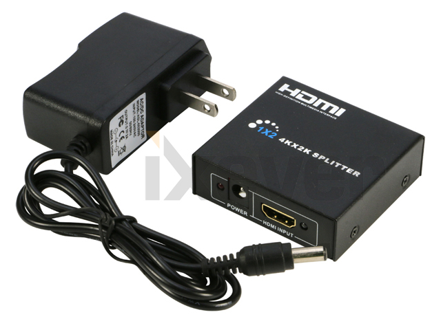 Powered HDMI Splitter Amplifier 1 in 2 out 4K x 2K Ultra HD and 3D Full HD 1080P - Image 2