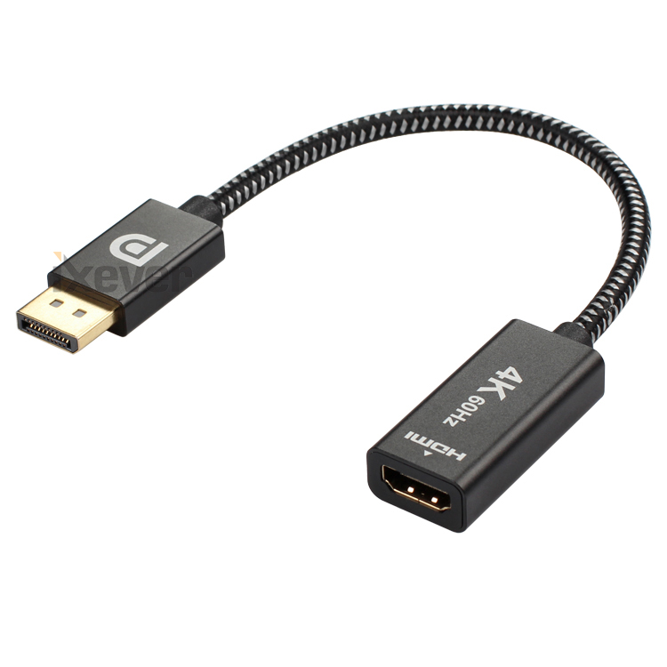 DisplayPort 1.4 Cable 10ft 3m, iXever Nylon Braided 8K DP to DP Cable  (8K@60Hz, 4K@144Hz and 1080P@240Hz), HBR3, 32.4Gbps, HDCP 2.2, HDR Support