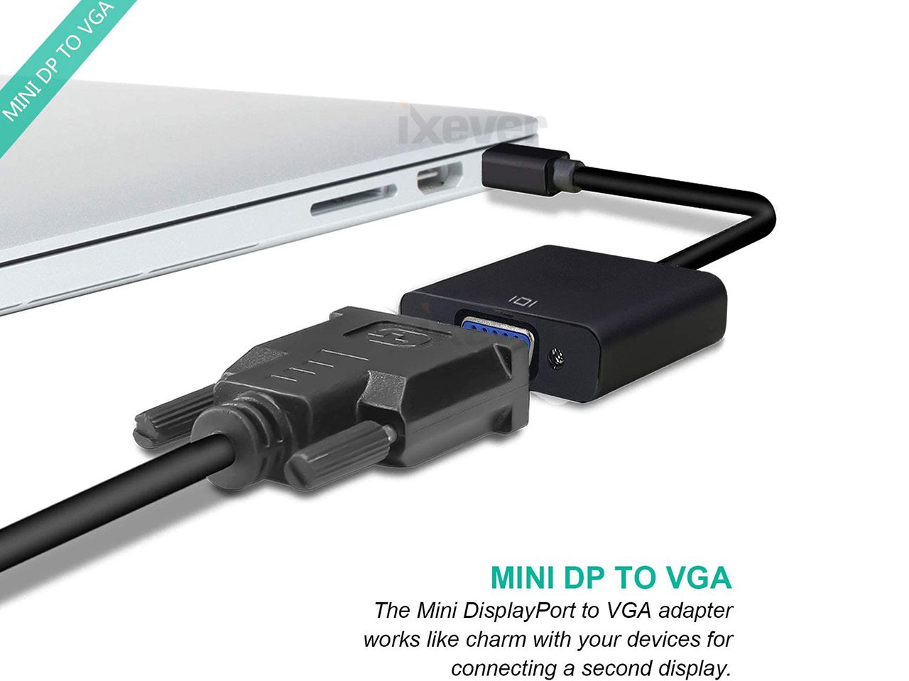 Adaptateur DisplayPort vers VGA Adaptateur convertisseur Displayport Mac  Tech
