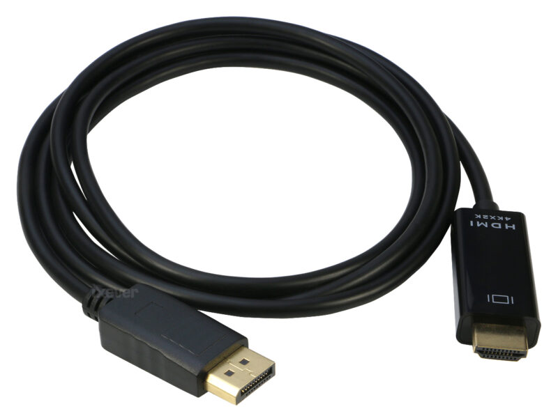DP DisplayPort to HDMI Cable 6ft, IXEVER 4K Display Port to HDMI Adapter Male to Male 6 Feet Cable Cord Converter for PCs to HDTV, Monitor, Projector - Image 7